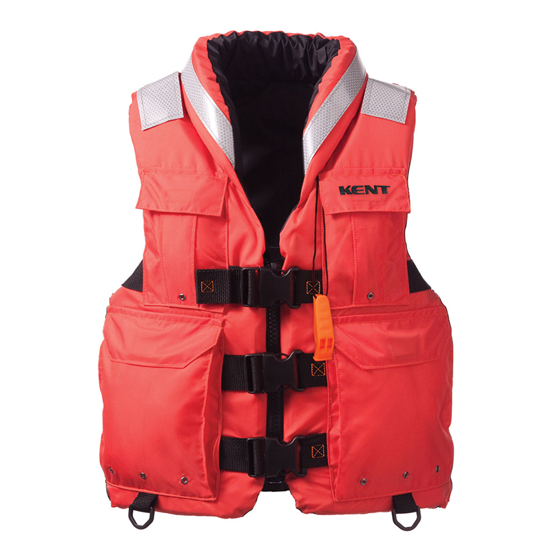 [201539] Kent Search and Rescue SAR Vest, USCG Type III PFD, Large, Orange image