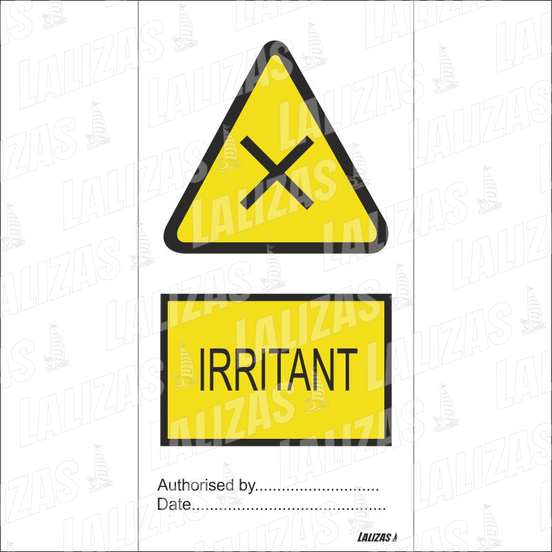 [842506] Tie Tag Irritant, Bd (7,5X15cm) image